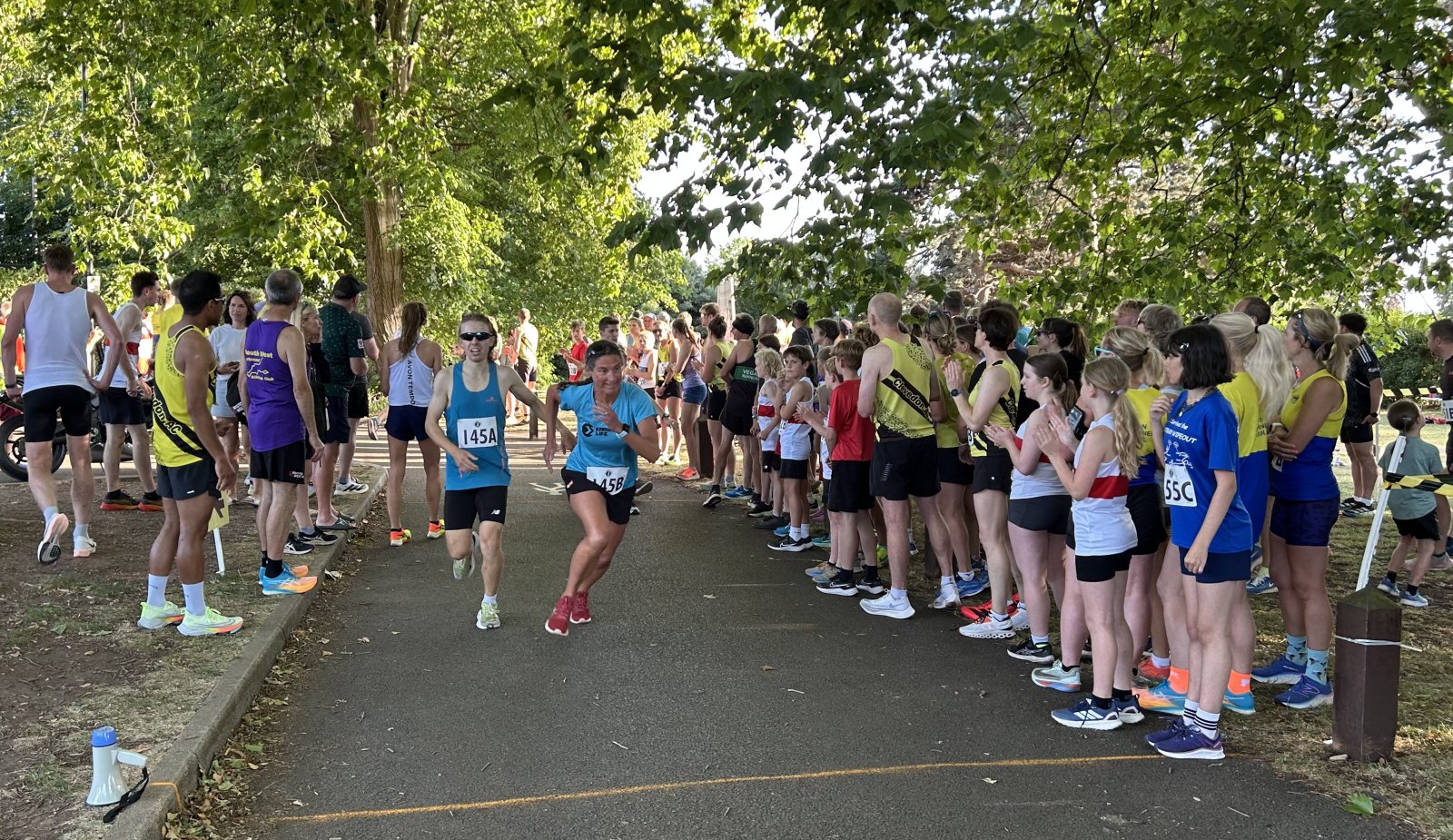 3x 1 mile relay transition